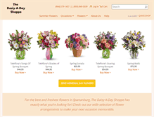 Tablet Screenshot of daisy-a-dayshoppe.com